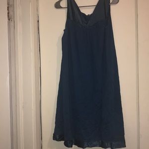 Blue night gown